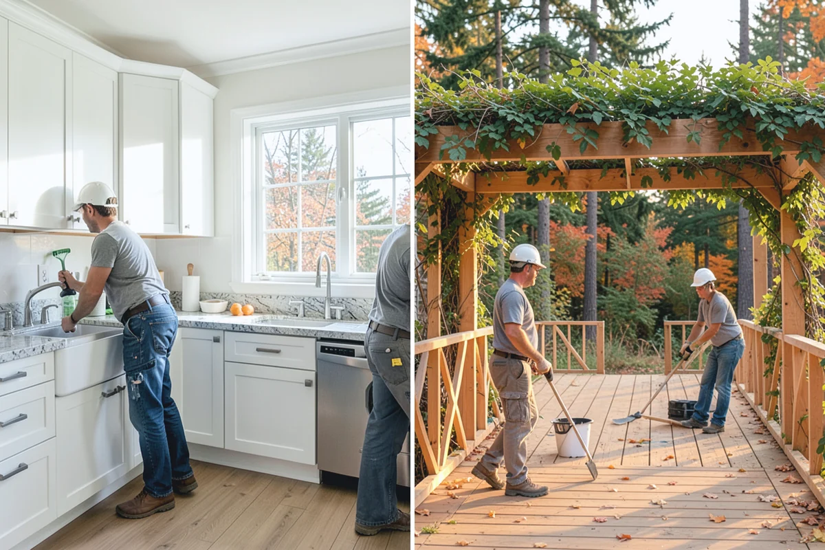 Cable Railing Installation in Wilkeson, Pierce County, WA - Install and reinforce posts for cable tension