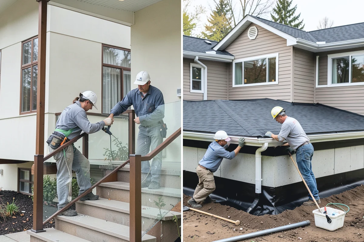 Carbon Fiber Wall Reinforcement in Auburn, King County, WA - Measure the bow and confirm carbon fiber is appropriate