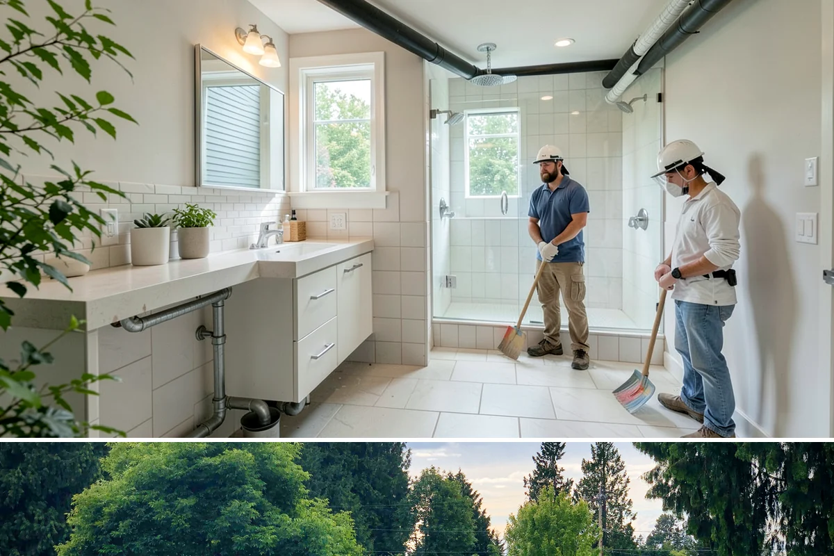 Carbon Fiber Wall Reinforcement in Bonney Lake, Pierce County, WA - Carbon fiber reinforcement installs year-round indoors, and addressing bowing before winter helps the wall resist wet-season soil...