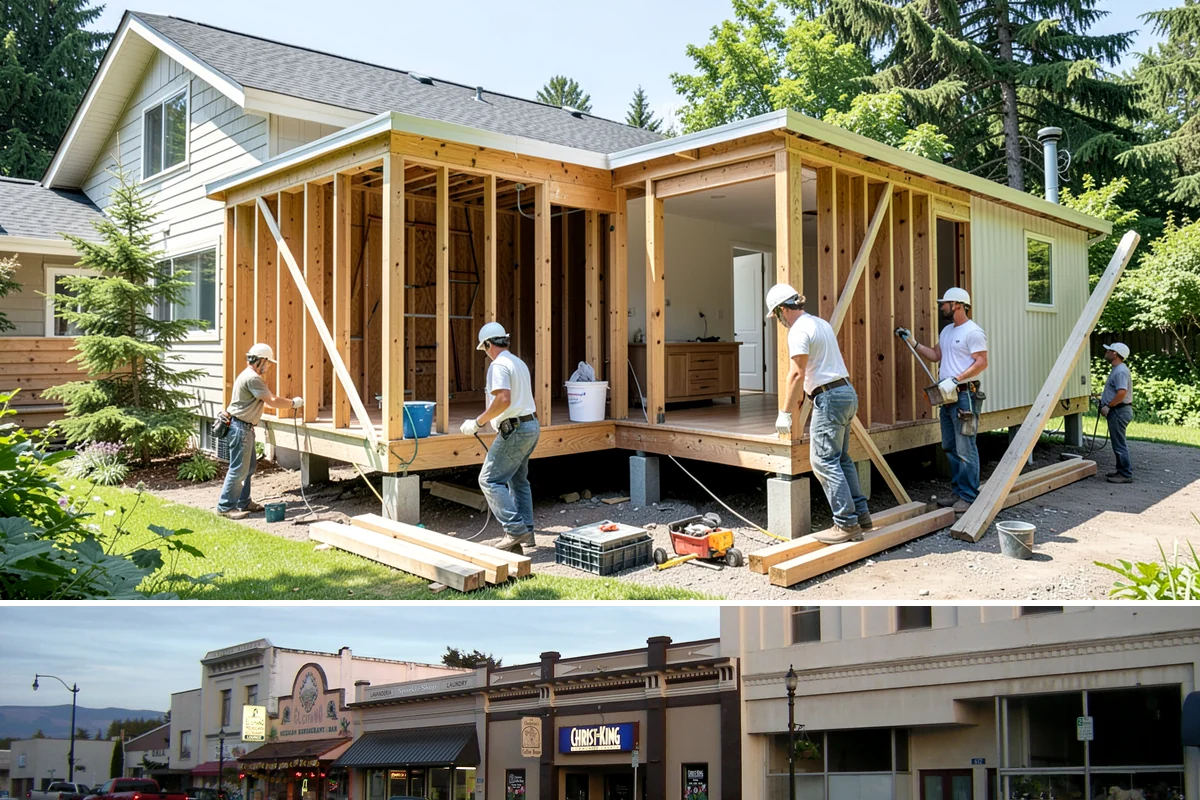 Carbon Fiber Wall Reinforcement in Burlington, Skagit County, WA - Carbon fiber reinforcement installs year-round indoors, and addressing bowing before winter helps the wall resist wet-season soil...