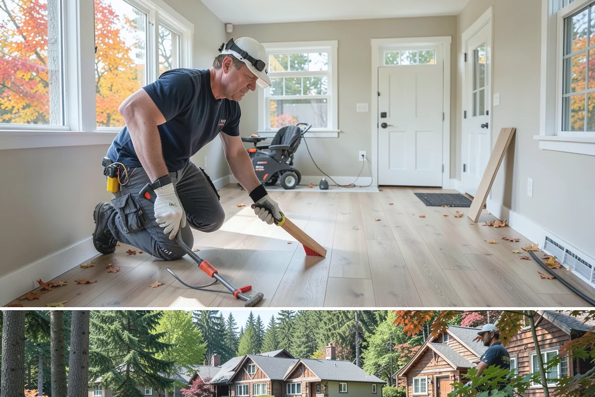 Carbon Fiber Wall Reinforcement in Edgewood, Pierce County, WA - Carbon fiber reinforcement installs year-round indoors, and addressing bowing before winter helps the wall resist wet-season soil...