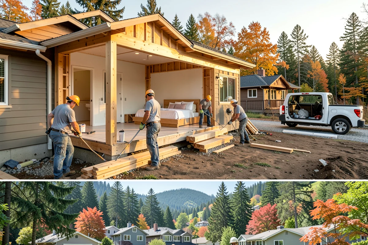 Carbon Fiber Wall Reinforcement in Fircrest, Pierce County, WA - Carbon fiber reinforcement installs year-round indoors, and addressing bowing before winter helps the wall resist wet-season soil...