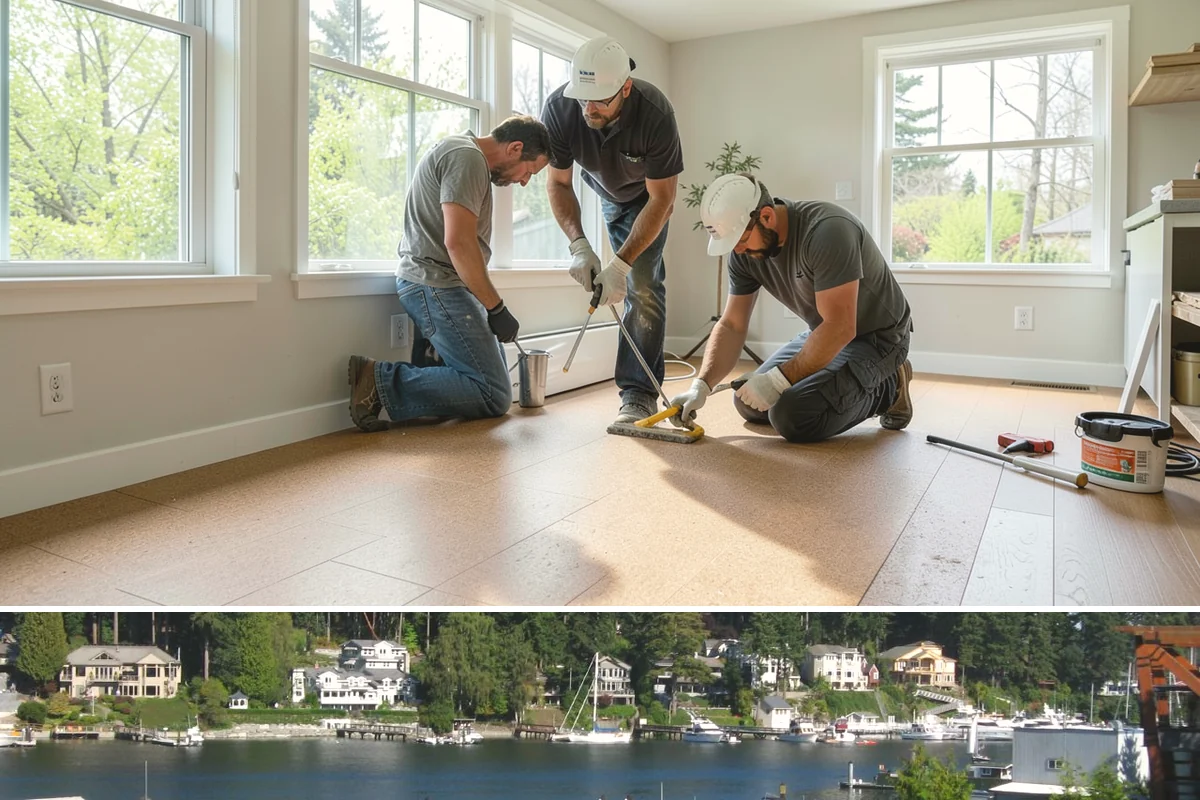 Carbon Fiber Wall Reinforcement in Gig Harbor, Pierce County, WA - Carbon fiber reinforcement installs year-round indoors, and addressing bowing before winter helps the wall resist wet-season soil...
