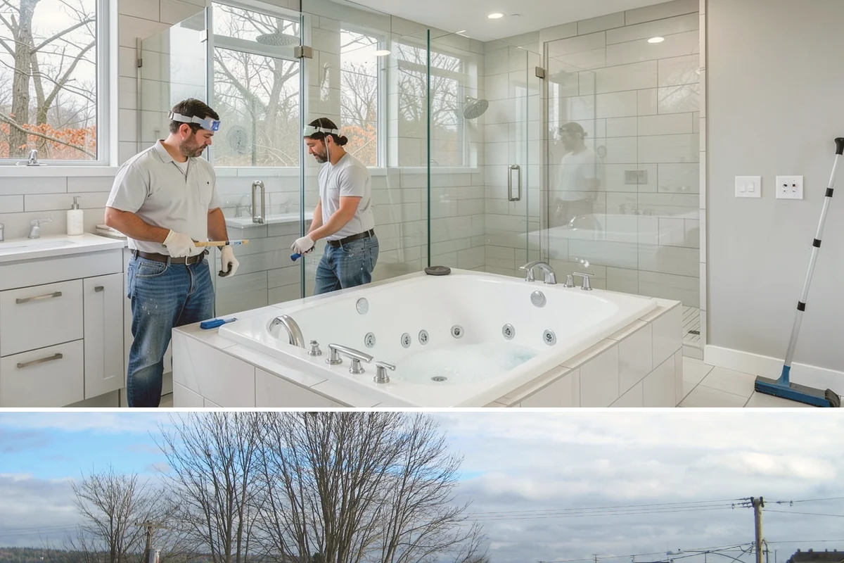 Carbon Fiber Wall Reinforcement in Langley, Island County, WA - Carbon fiber reinforcement installs year-round indoors, and addressing bowing before winter helps the wall resist wet-season soil...