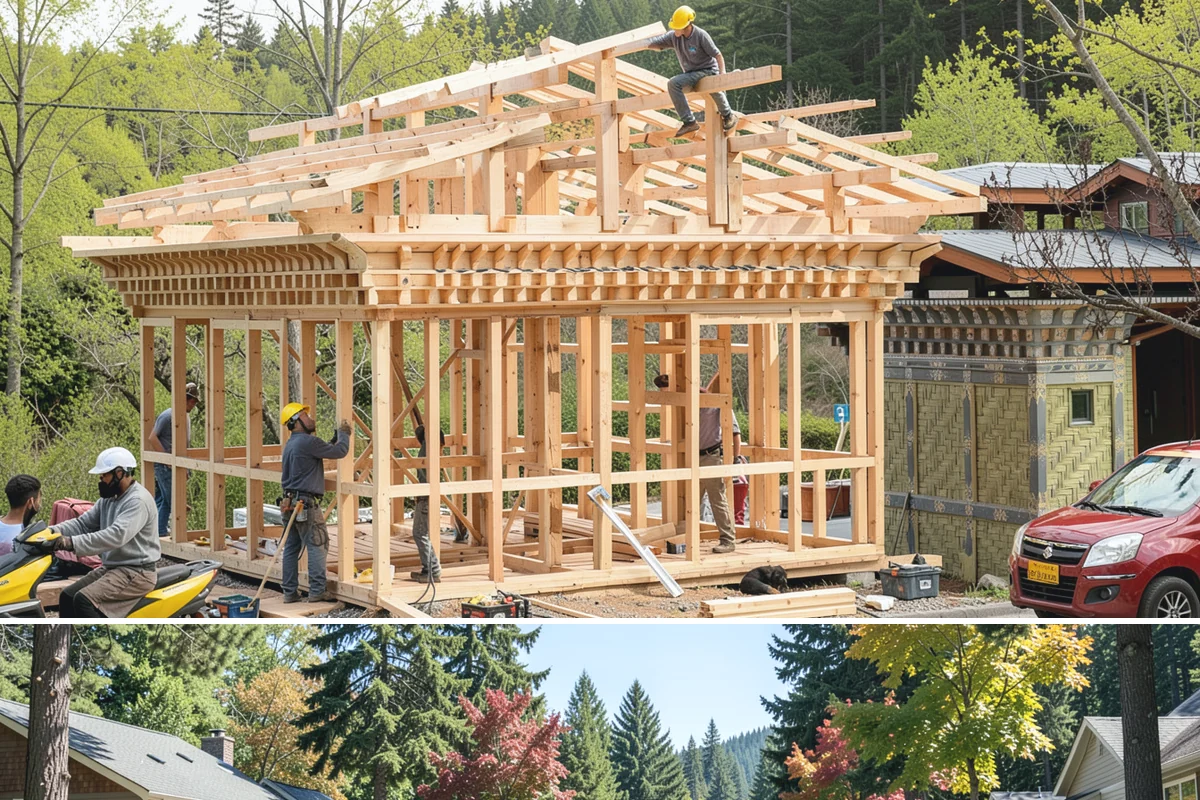 Carbon Fiber Wall Reinforcement in Orting, Pierce County, WA - Carbon fiber reinforcement installs year-round indoors, and addressing bowing before winter helps the wall resist wet-season soil...