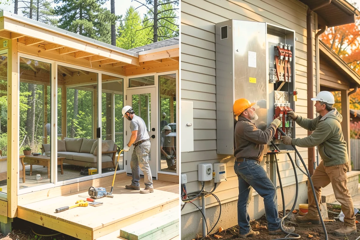Carbon Fiber Wall Reinforcement in Sammamish, King County, WA - Measure the bow and confirm carbon fiber is appropriate