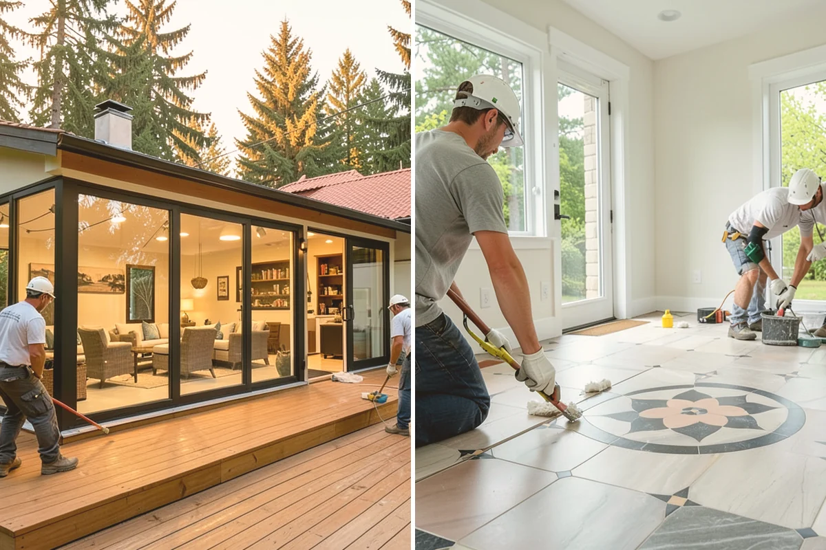 Carpet Installation in Bellevue, King County, WA - Measure rooms and plan seam placement