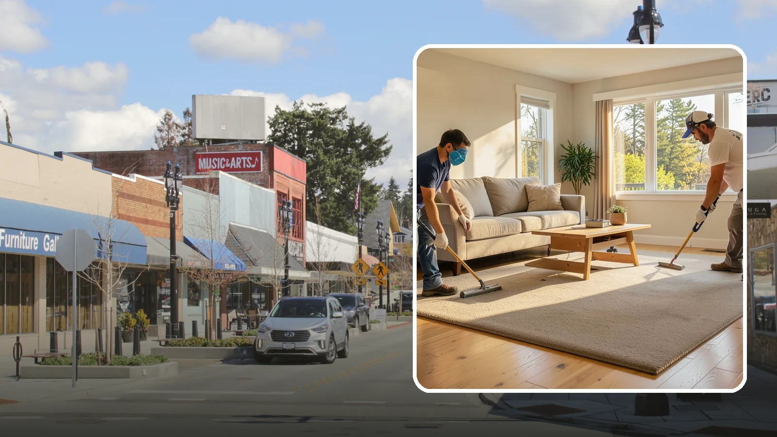 Carpet Installation in Bothell, King County, WA - Professional carpet installation that adds warmth, comfort, and quiet to bedrooms and living spaces.
