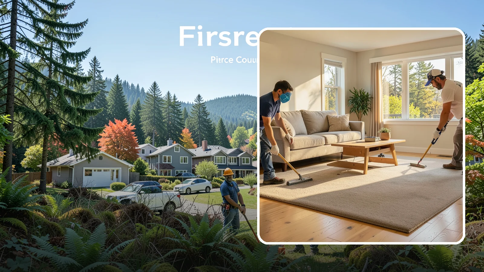 Carpet Installation in Fircrest, Pierce County, WA - Professional carpet installation that adds warmth, comfort, and quiet to bedrooms and living spaces.