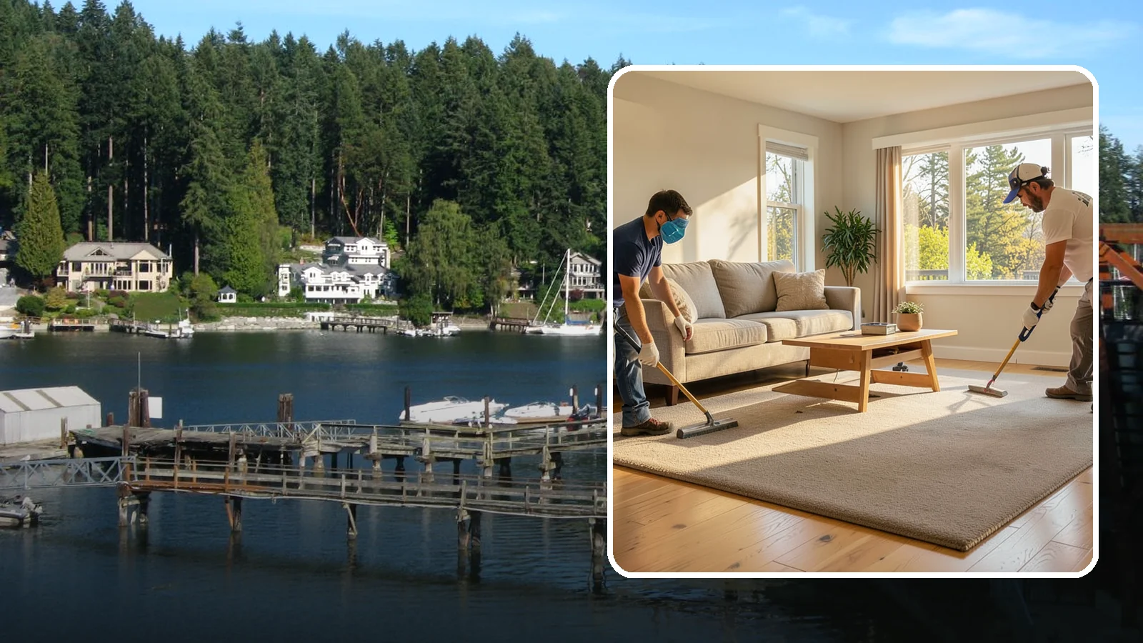 Carpet Installation in Gig Harbor, Pierce County, WA - Professional carpet installation that adds warmth, comfort, and quiet to bedrooms and living spaces.