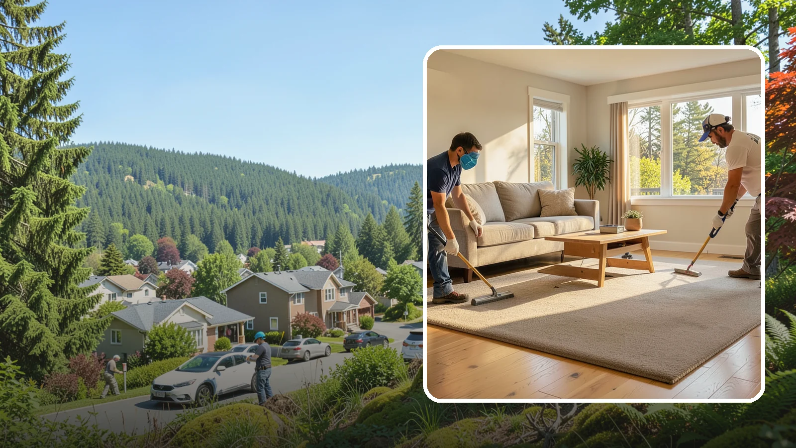 Carpet Installation in Index, Snohomish County, WA - Professional carpet installation that adds warmth, comfort, and quiet to bedrooms and living spaces.