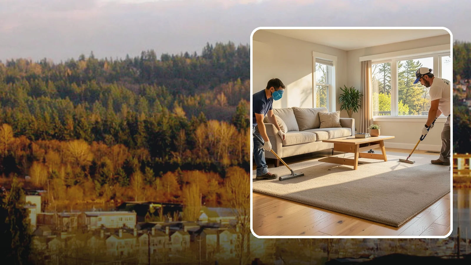 Carpet Installation in Kenmore, King County, WA - Professional carpet installation that adds warmth, comfort, and quiet to bedrooms and living spaces.