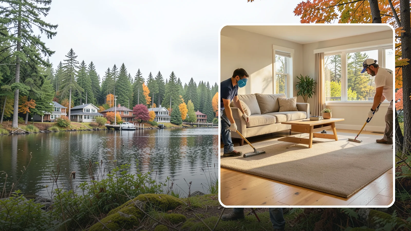 Carpet Installation in La Conner, Skagit County, WA - Professional carpet installation that adds warmth, comfort, and quiet to bedrooms and living spaces.