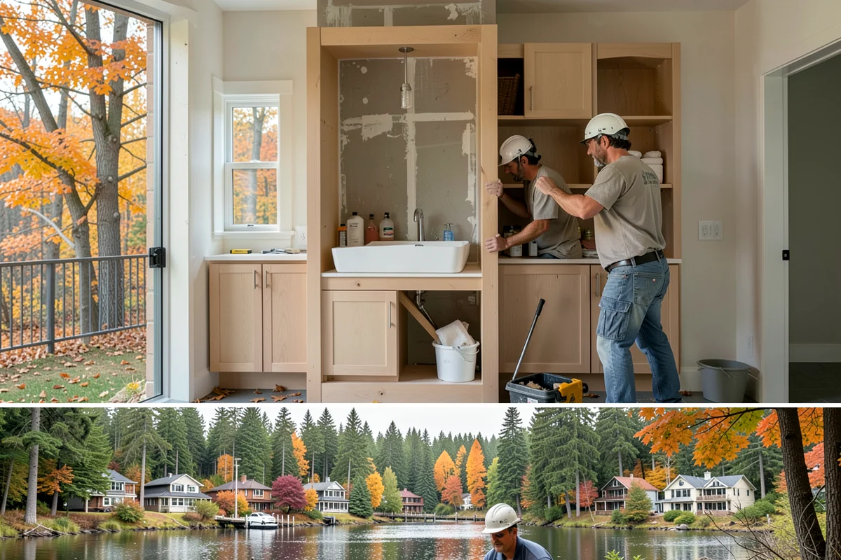 Carpet Installation in La Conner, Skagit County, WA - Carpet installs easily in any season, and many homeowners choose it in fall to warm up rooms before winter.