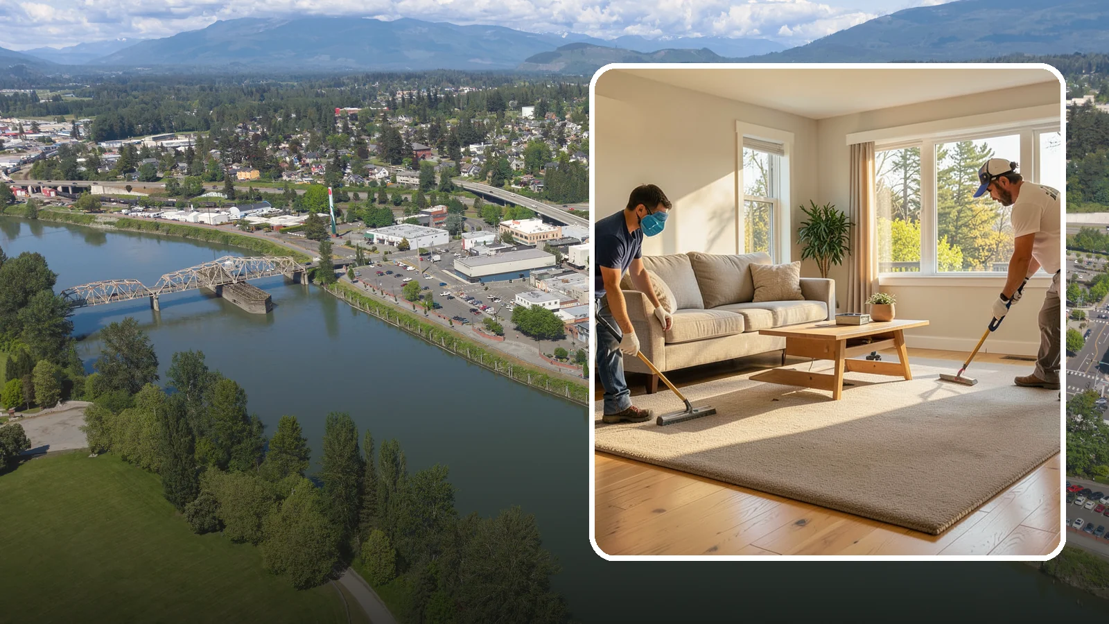 Carpet Installation in Mount Vernon, Skagit County, WA - Professional carpet installation that adds warmth, comfort, and quiet to bedrooms and living spaces.