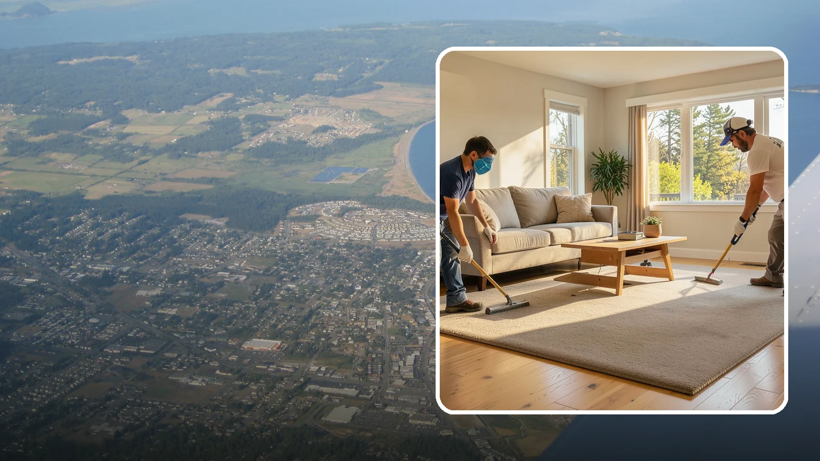 Carpet Installation in Oak Harbor, Island County, WA - Professional carpet installation that adds warmth, comfort, and quiet to bedrooms and living spaces.