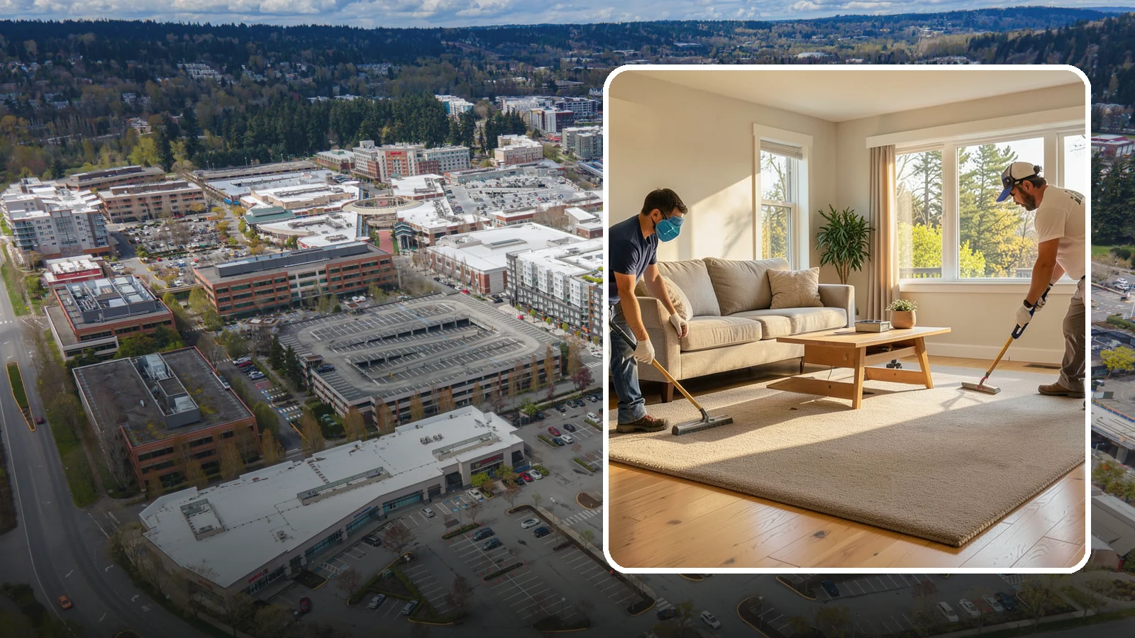 Carpet Installation in Redmond, King County, WA - Professional carpet installation that adds warmth, comfort, and quiet to bedrooms and living spaces.