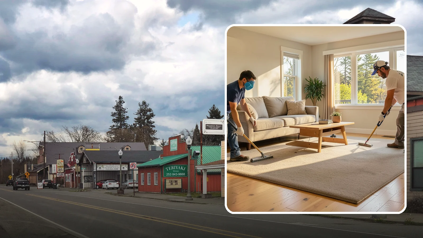Carpet Installation in Roy, Pierce County, WA - Professional carpet installation that adds warmth, comfort, and quiet to bedrooms and living spaces.