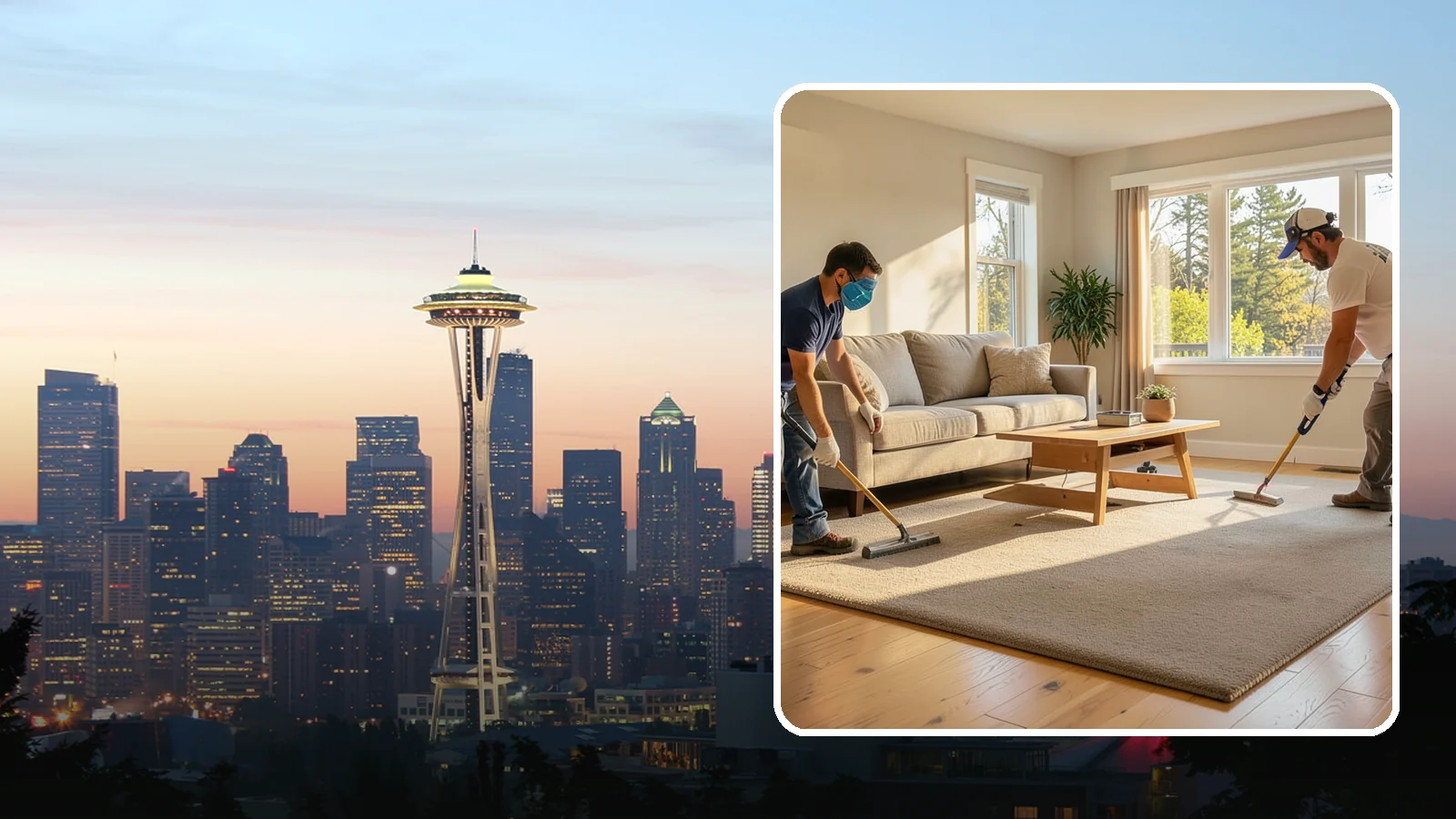 Carpet Installation in Seattle, King County, WA - Professional carpet installation that adds warmth, comfort, and quiet to bedrooms and living spaces.