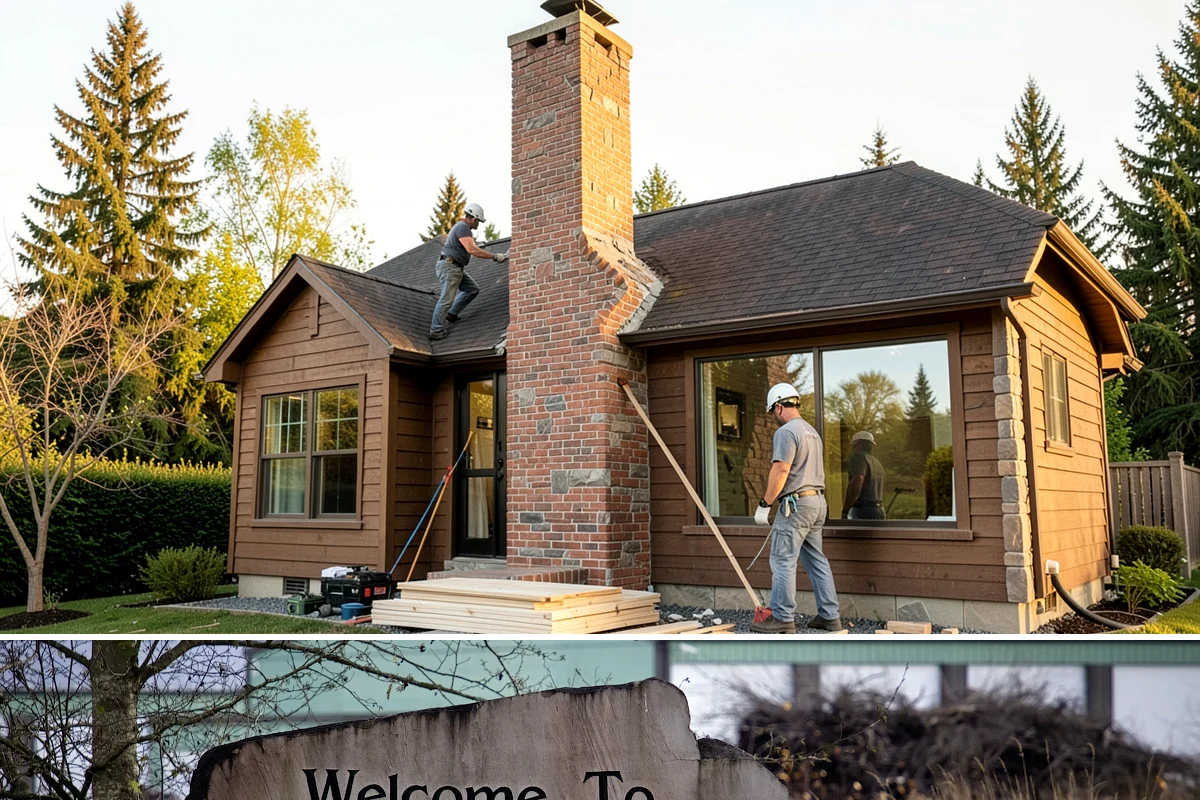 Carport Construction in Buckley, Pierce County, WA - Footings and roofing go in best during dry weather, making summer the ideal window for a carport build.