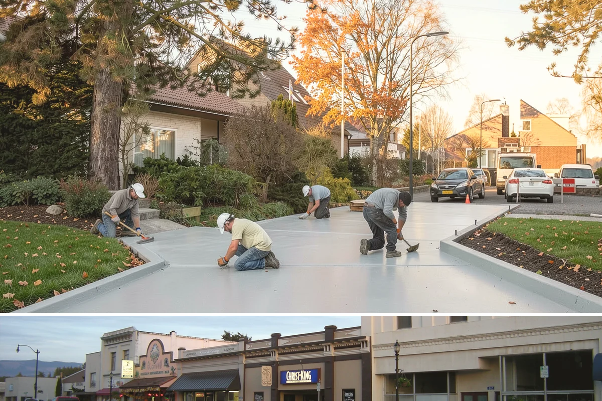 Carport Construction in Burlington, Skagit County, WA - Footings and roofing go in best during dry weather, making summer the ideal window for a carport build.