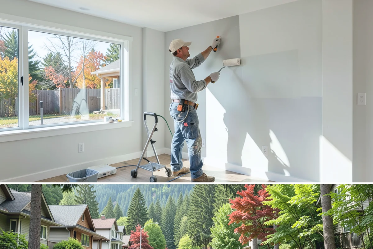 Carport Construction in Darrington, Snohomish County, WA - Footings and roofing go in best during dry weather, making summer the ideal window for a carport build.