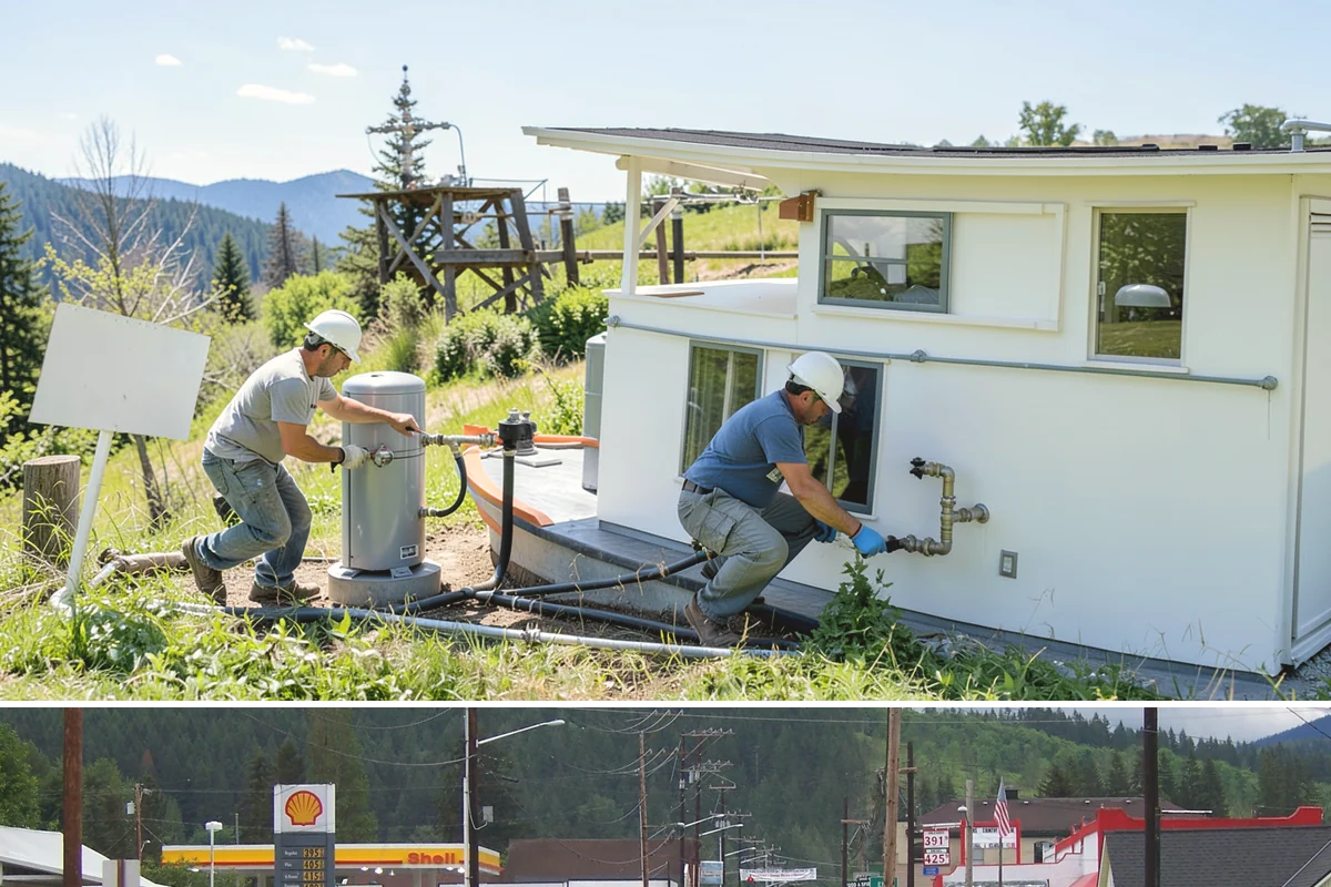 Carport Construction in Granite Falls, Snohomish County, WA - Footings and roofing go in best during dry weather, making summer the ideal window for a carport build.