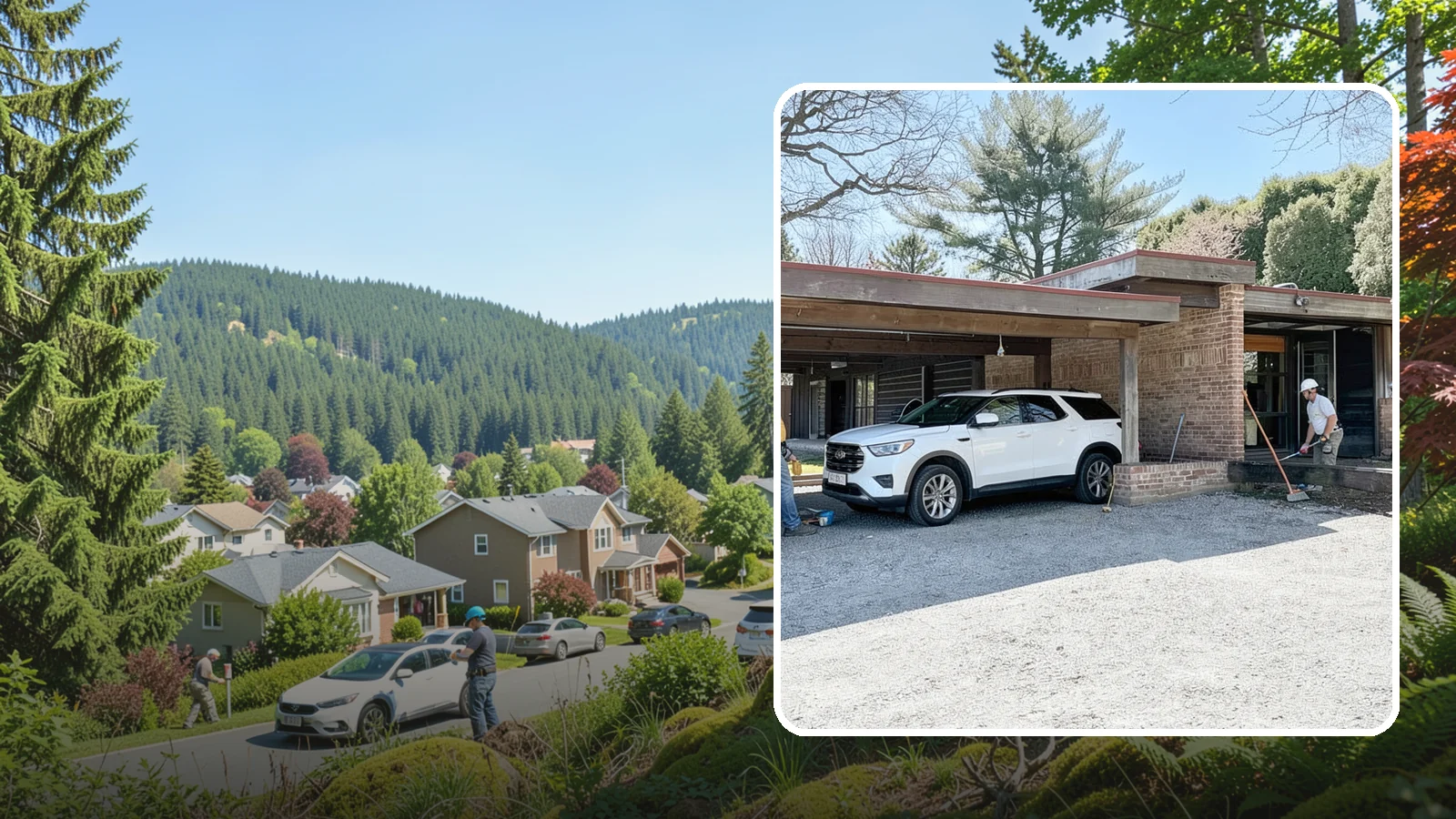 Carport Construction in Index, Snohomish County, WA - An open-sided covered structure that shelters vehicles, boats, or equipment.