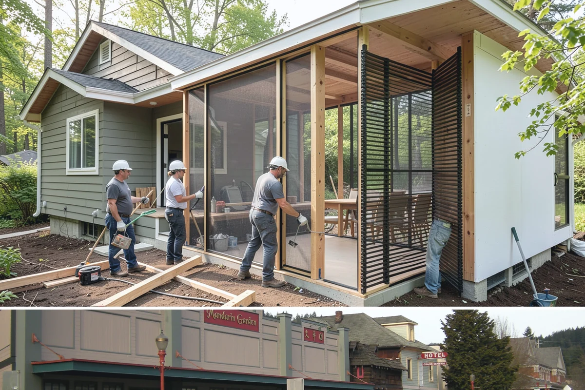 Carport Construction in Issaquah, King County, WA - Footings and roofing go in best during dry weather, making summer the ideal window for a carport build.