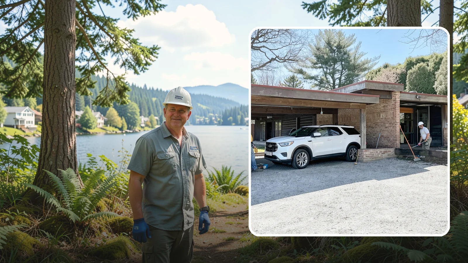 Carport Construction in Milton, King County, WA - An open-sided covered structure that shelters vehicles, boats, or equipment.
