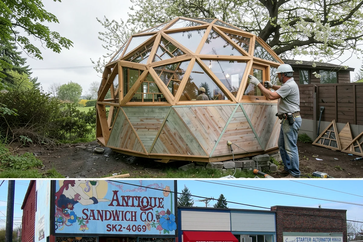 Carport Construction in Ruston, Pierce County, WA - Footings and roofing go in best during dry weather, making summer the ideal window for a carport build.