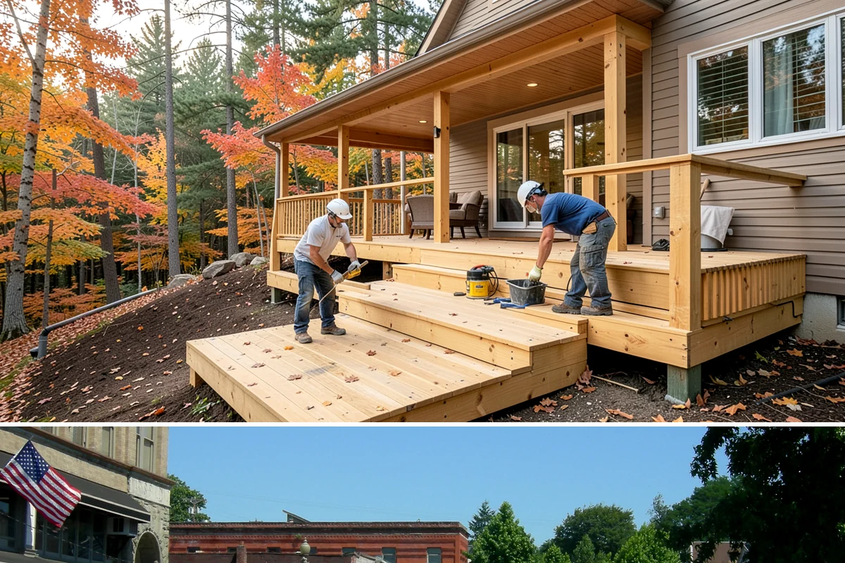 Carport Construction in Snohomish, Snohomish County, WA - Footings and roofing go in best during dry weather, making summer the ideal window for a carport build.