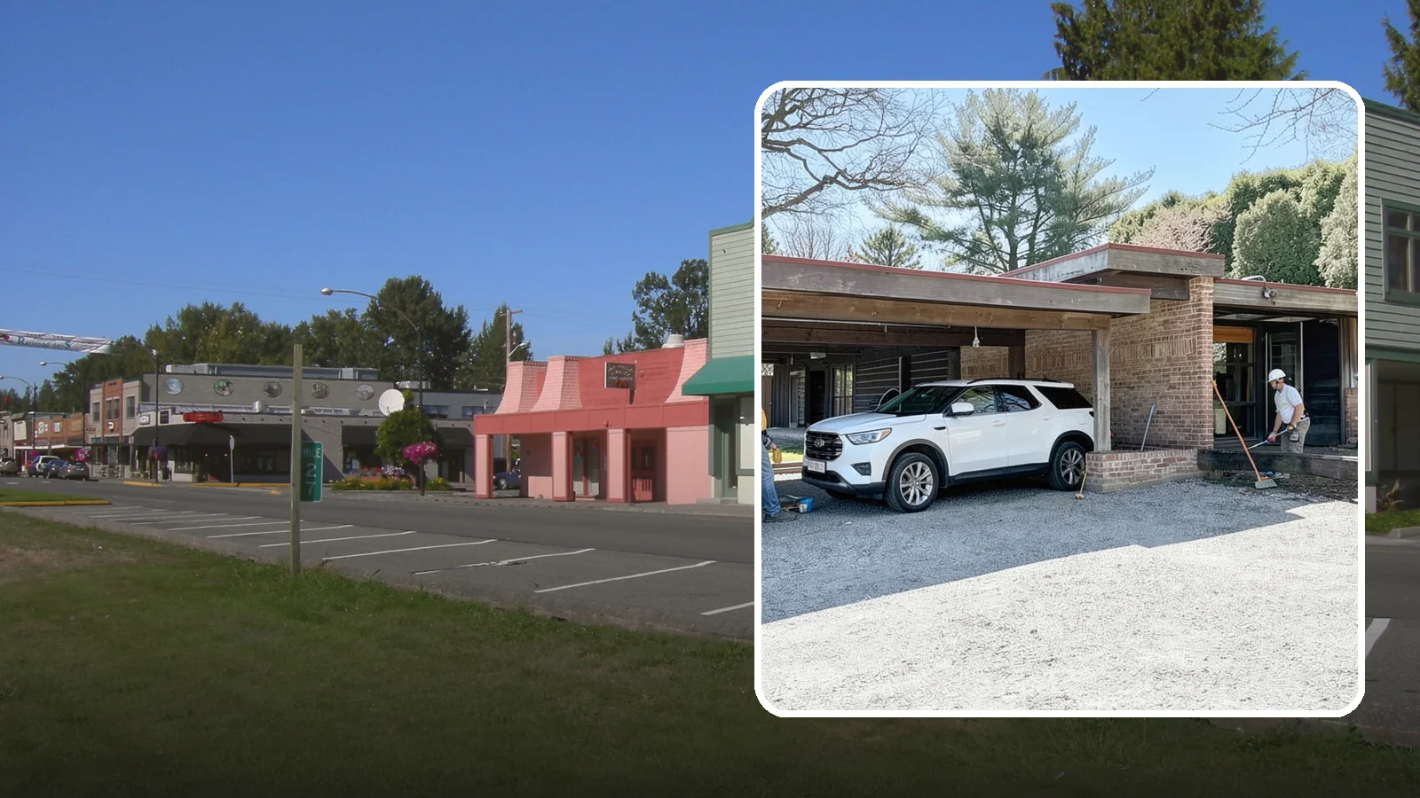 Carport Construction in Snoqualmie, King County, WA - An open-sided covered structure that shelters vehicles, boats, or equipment.