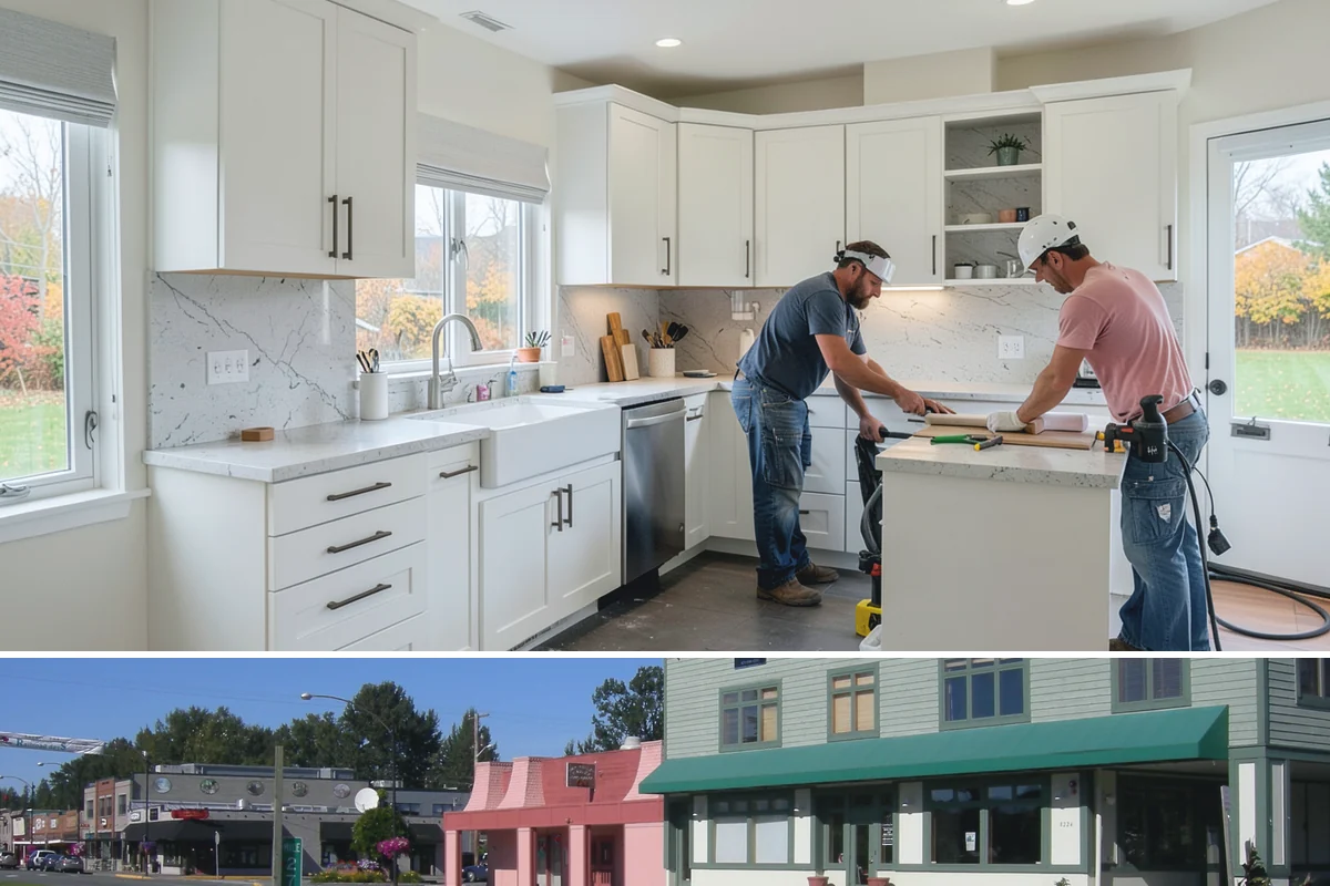 Carport Construction in Snoqualmie, King County, WA - Footings and roofing go in best during dry weather, making summer the ideal window for a carport build.