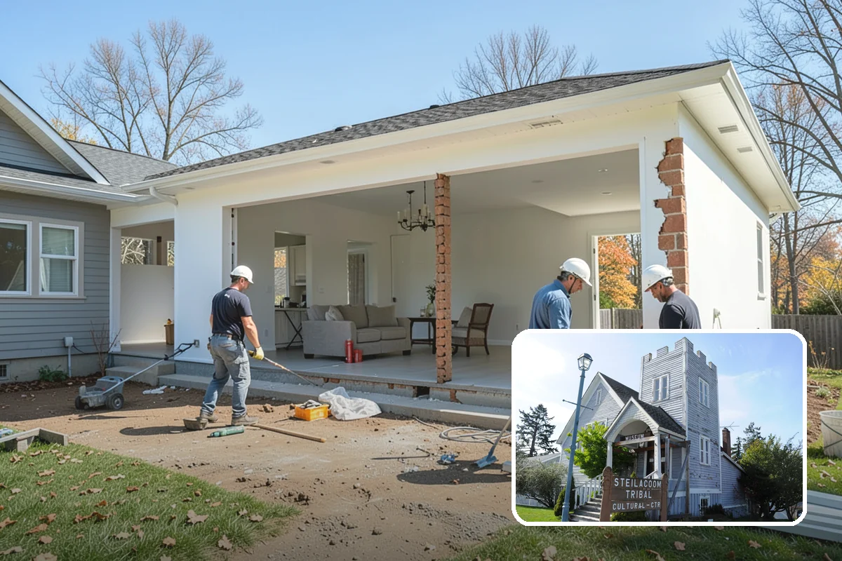 Carport Construction in Steilacoom, Pierce County, WA - Affordable protection from rain and moss