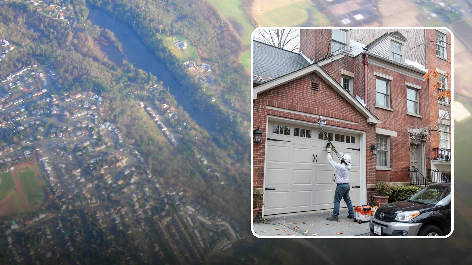 Carriage Garage Door Installation in Algona, King County, WA - Installing carriage-style garage doors that bring classic swing-out charm with the ease of modern overhead operation.