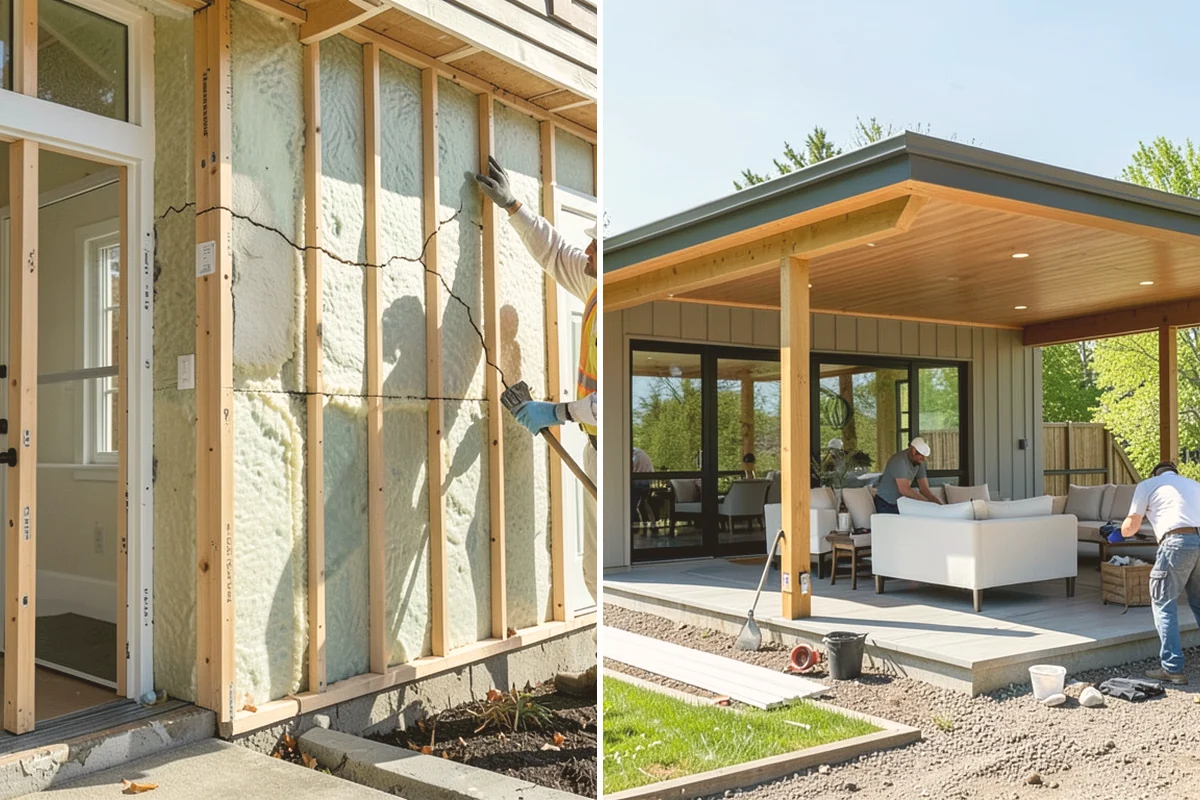 Carriage Garage Door Installation in Algona, King County, WA - Confirm the opening and select the carriage door design