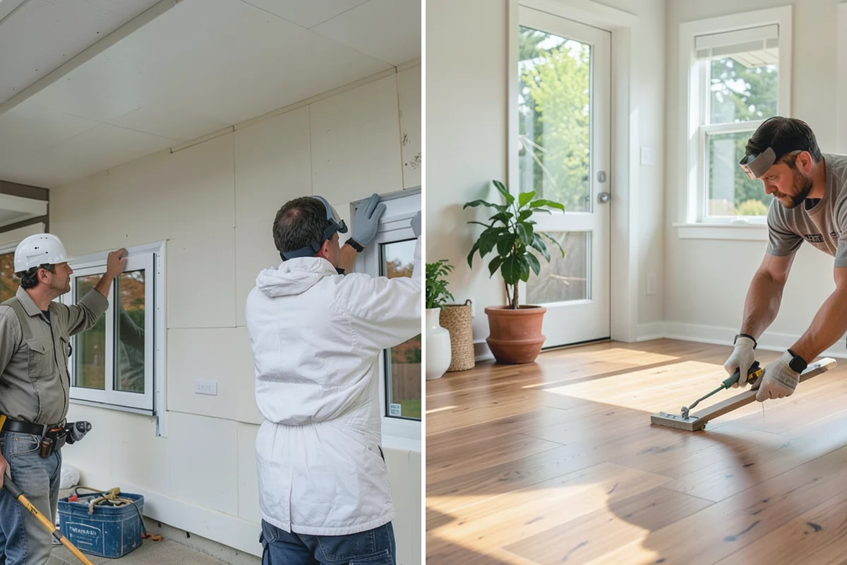 Carriage Garage Door Installation in Beaux Arts Village, King County, WA - Confirm the opening and select the carriage door design