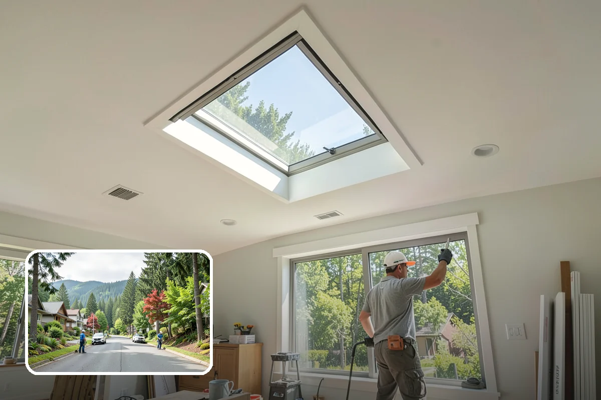 Carriage Garage Door Installation in Darrington, Snohomish County, WA - Classic carriage look with modern overhead operation