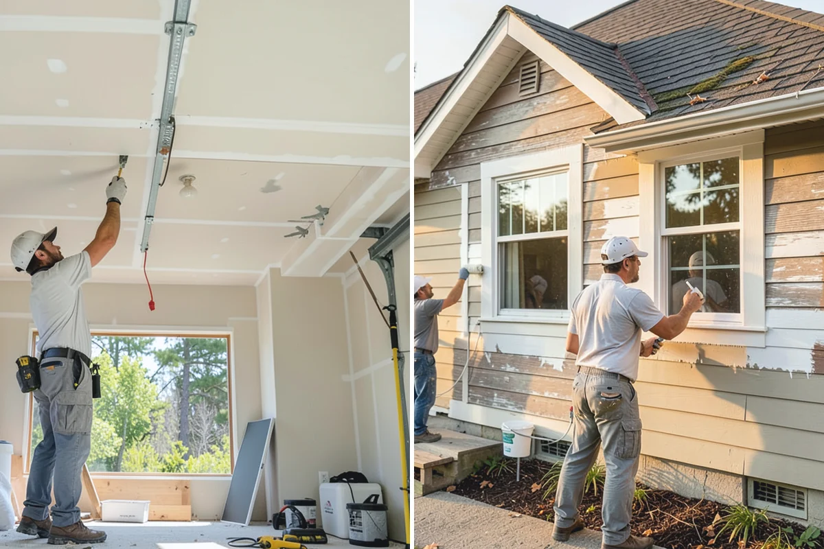 Carriage Garage Door Installation in Darrington, Snohomish County, WA - Confirm the opening and select the carriage door design