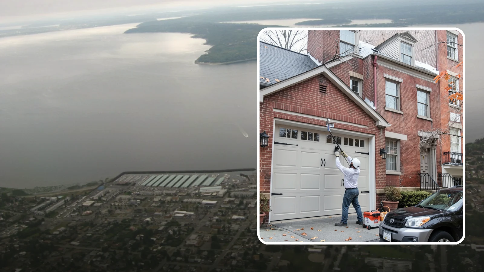 Carriage Garage Door Installation in Des Moines, King County, WA - Installing carriage-style garage doors that bring classic swing-out charm with the ease of modern overhead operation.