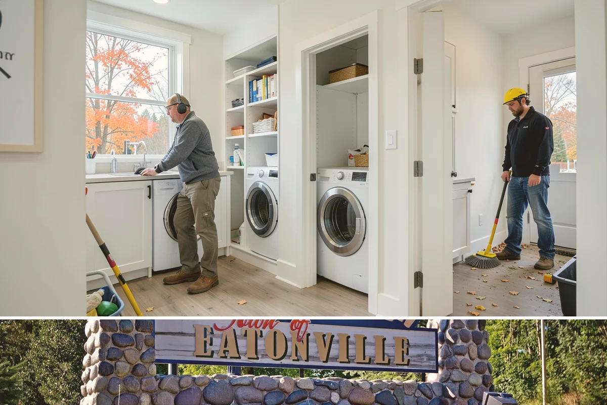 Carriage Garage Door Installation in Eatonville, Pierce County, WA - These doors can be installed year-round, with fall a good time to seal the garage before winter.