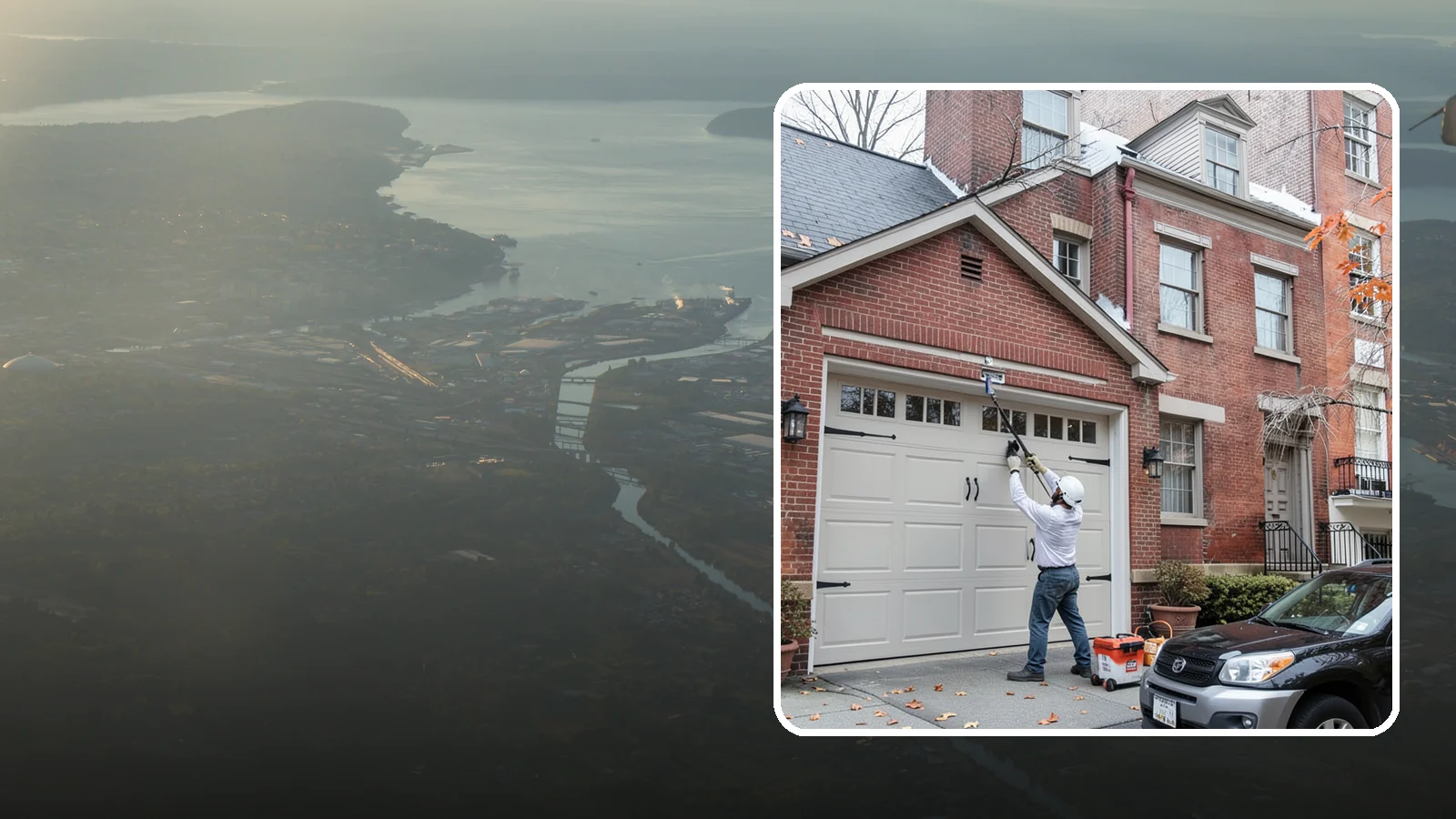 Carriage Garage Door Installation in Fife, Pierce County, WA - Installing carriage-style garage doors that bring classic swing-out charm with the ease of modern overhead operation.