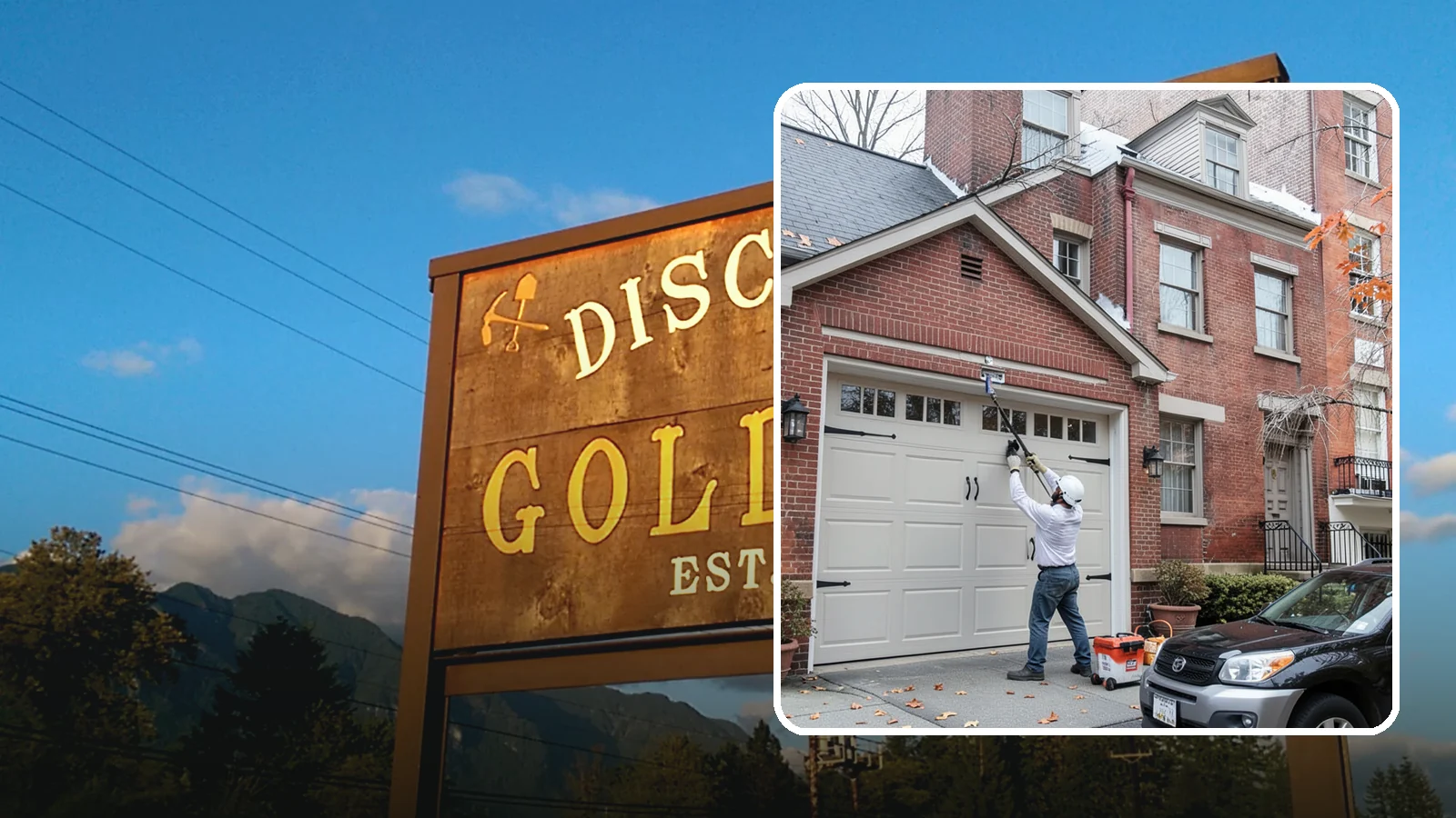 Carriage Garage Door Installation in Gold Bar, Snohomish County, WA - Installing carriage-style garage doors that bring classic swing-out charm with the ease of modern overhead operation.