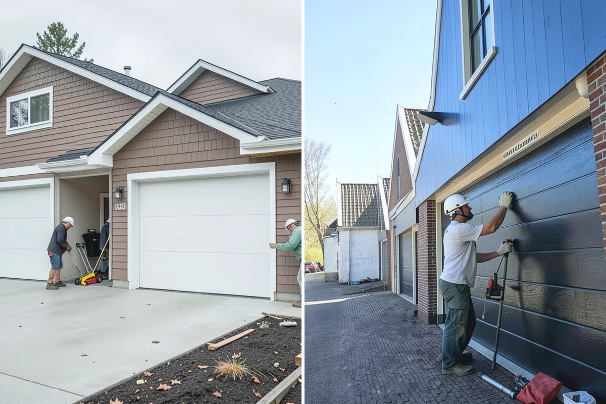 Carriage Garage Door Installation in Gold Bar, Snohomish County, WA - Confirm the opening and select the carriage door design