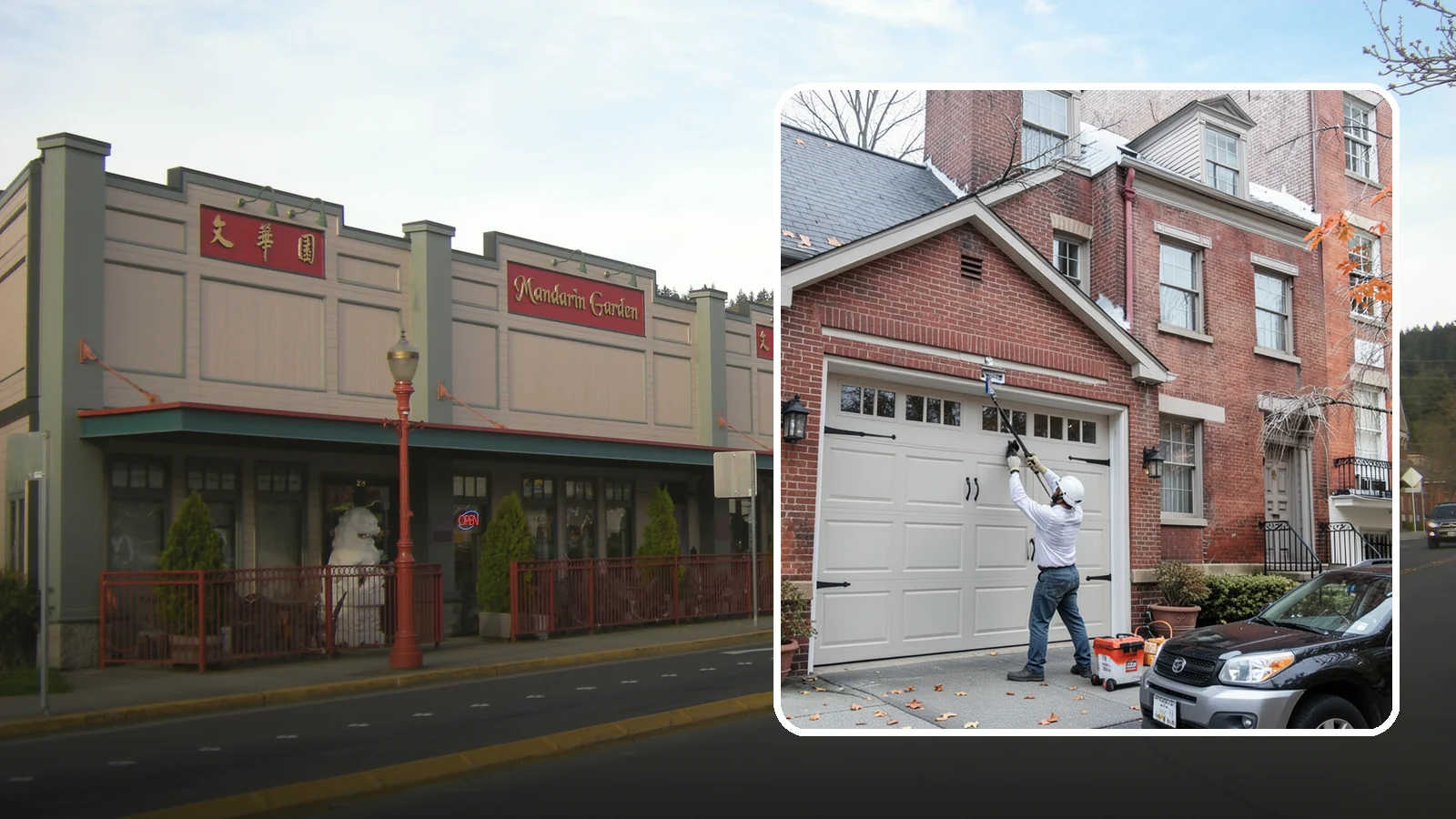 Carriage Garage Door Installation in Issaquah, King County, WA - Installing carriage-style garage doors that bring classic swing-out charm with the ease of modern overhead operation.