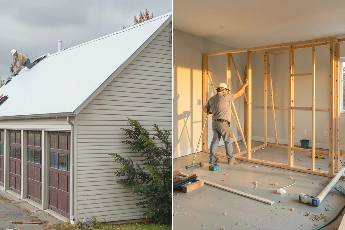 Carriage Garage Door Installation in Issaquah, King County, WA - Confirm the opening and select the carriage door design