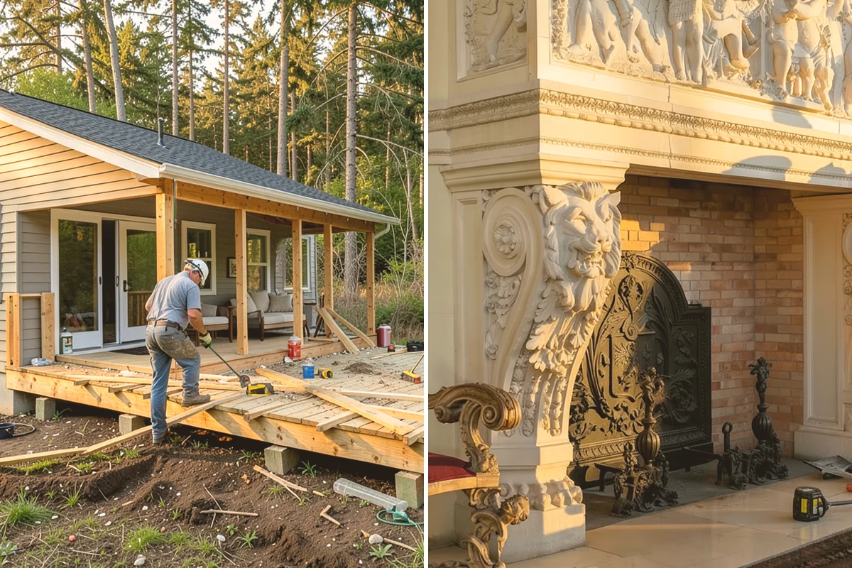 Carriage Garage Door Installation in Langley, Island County, WA - Confirm the opening and select the carriage door design