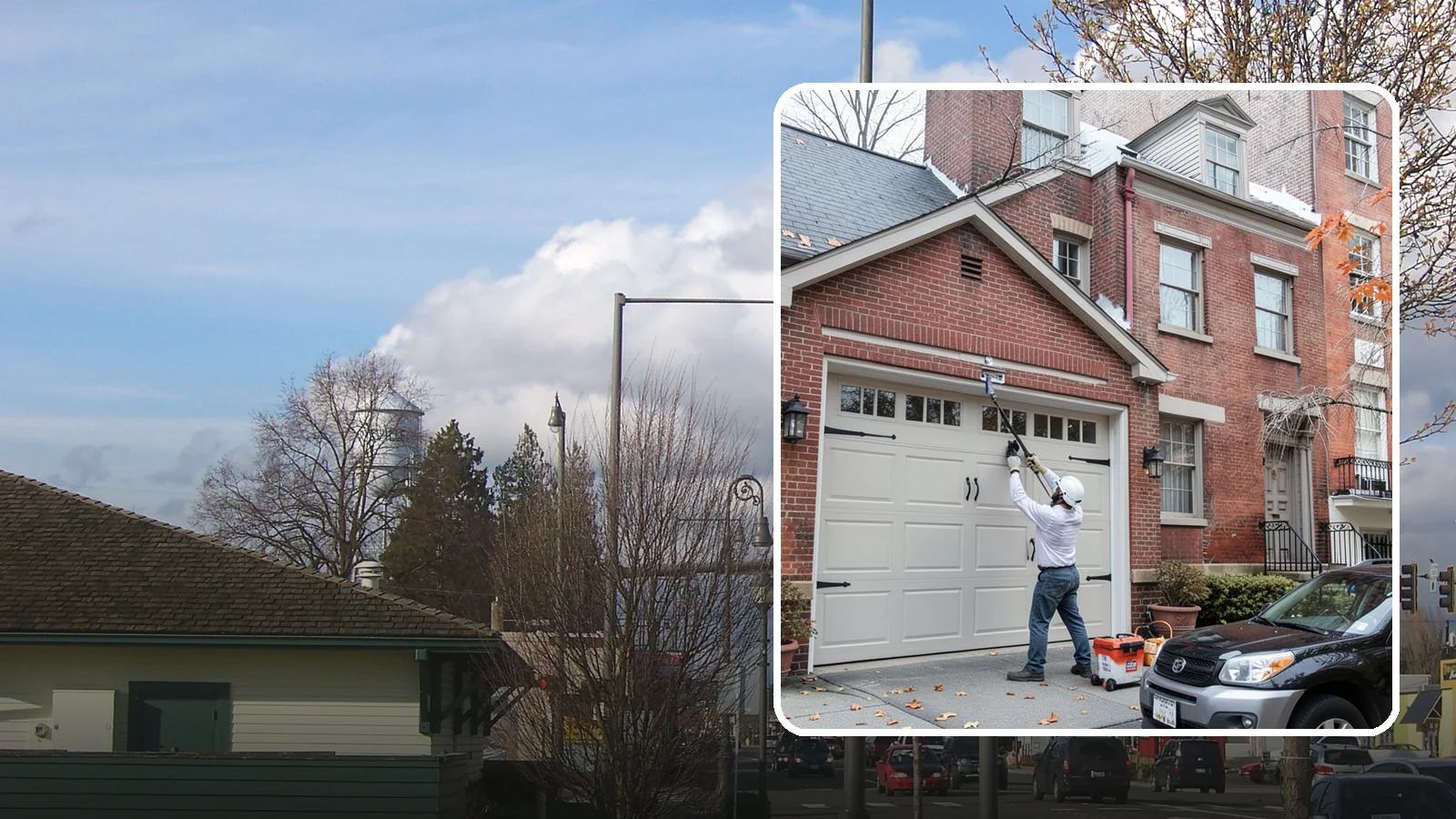 Carriage Garage Door Installation in Marysville, Snohomish County, WA - Installing carriage-style garage doors that bring classic swing-out charm with the ease of modern overhead operation.