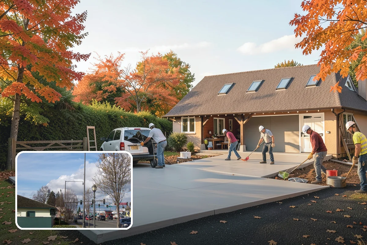 Carriage Garage Door Installation in Marysville, Snohomish County, WA - Classic carriage look with modern overhead operation